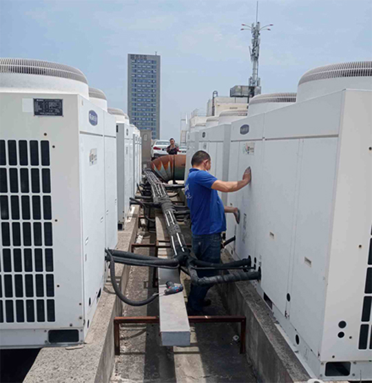 杭州市中央空调制热和不制冷系统维修方法